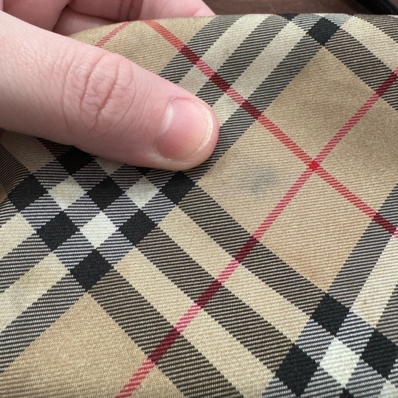 Burberry blue label black tote with nova check nylon | in good use condition - Picture 8 of 10